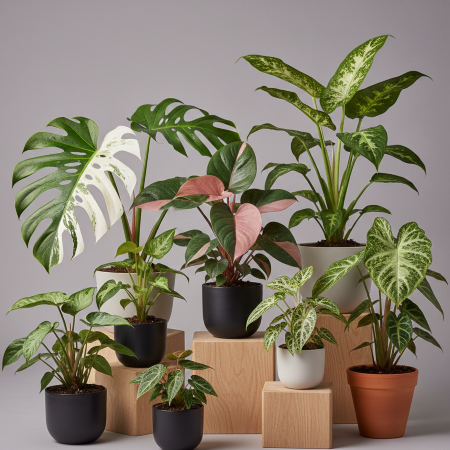 featured variegated tropical plants for sale – best seller rare plants by BK Interplants