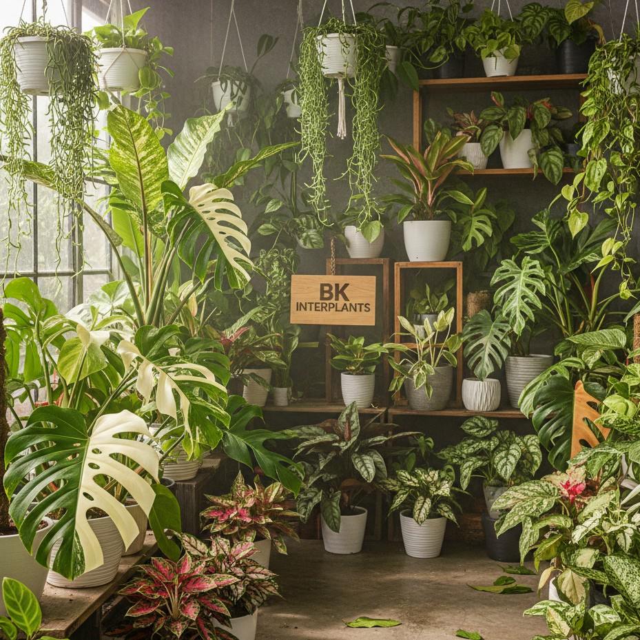 rare tropical plants nursery in Thailand BKinterplants